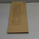 Wireless Keyboard, 2.4G Full-Sized Ergonomic Wireless Computer Keyboard with Wrist Rest for Windows, Mac OS Laptop/PC/Desktop/Notebook(Black)