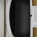 Monoprice TV Mounted Glass Shelf, Allows Above or Below TV Mounting of Blu-Ray Player, Cable Box, Game Console, Streaming Device, Soundbar, or Center Speaker (Max 22 lbs, VESA 400x300) Black