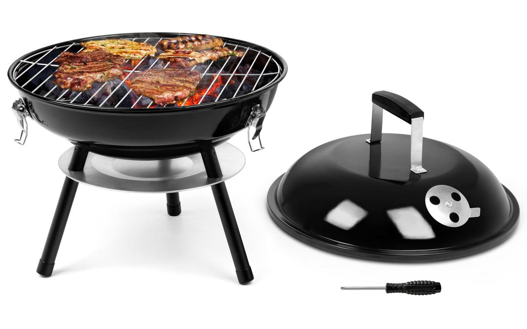 X Hdg 15 In Portable Charcoal KTTL Grill