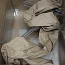 Lazy Susan Cabinet Organizer Corner Cabinet Organizer for 26" Diameter Plastic Kitchen Storage Bins 6 Pack