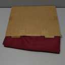 MEANMOY 2 Pack Burgundy 210 GSM Water & Stain Resistant Square Tablecloth - Solid 54 x 54 Inch Rectangle Table Cloth in Wrinkle Free Washable Wipe Clean Polyester for Wedding, Party, Banquet (2 Pcs)