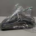 HOUSE DAY Grey Velvet Hangers 60 Pack, Non Slip Felt Hangers, Heavy Duty Velvet Clothes Hanger, Ultra Slim Hanger Space Saving, Perfect for Shirt, Suits, Pants