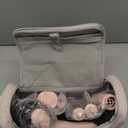 MESCOMB 5 in 1 Hot Air Styler Wrap - High-Speed Hair Dryer, Volumizing Brush with Auto Curlers, Fast Drying & Frizz-Free Styling Straightening, No Heat Damage, Includes Travel Bag, Gift for Women (Pink)