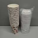 Jingmore 100 Pcs 12 Oz Strawberry Disposable Coffee Cups with Lids Red Strawberry Paper Drinking Cup for Hot Cold Beverage Drink Juices for Stand Supplies Summer Party Decoration Birthday