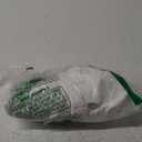 QINSEN Women's Square Neck Tennis Dress Pleated Sleeveless Built in Shorts Golf Athletic Dress with Pockets L White