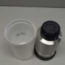 Tommee Tippee Portable Travel Baby Bottle and Food Warmer, Thermal Insulation, Stainless-Steel Flask with Leak-Proof Lid