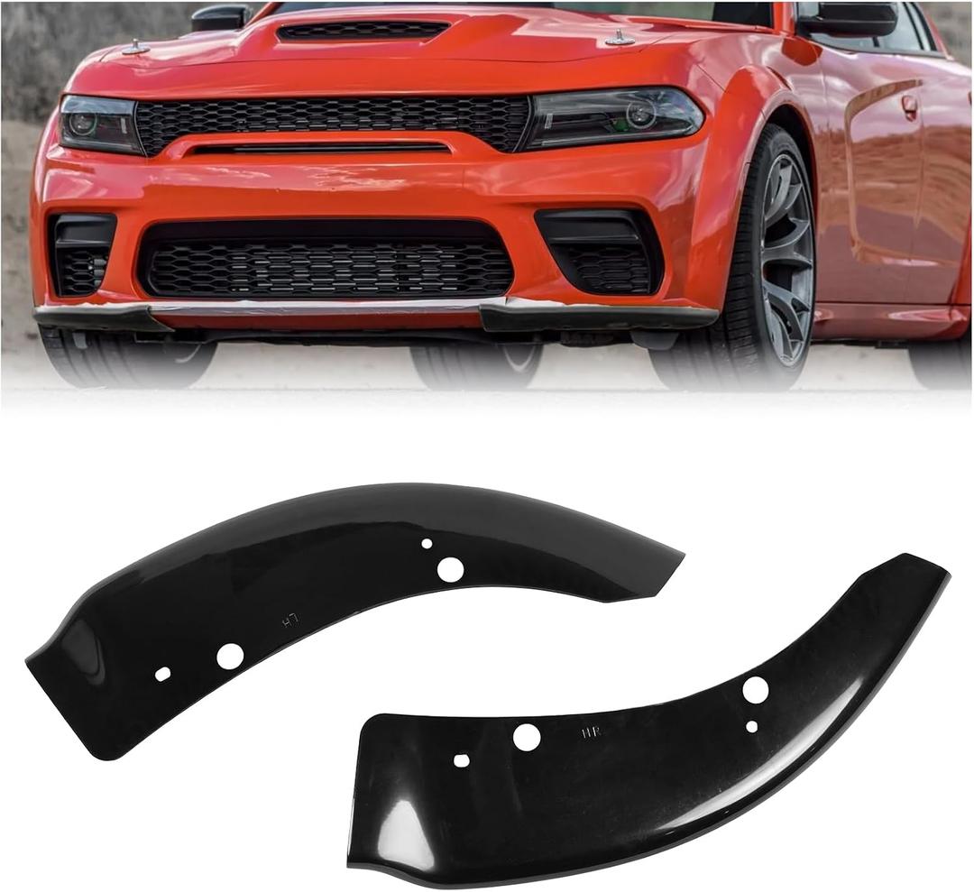 Front Bumper Lip Splitter Protector Guard for 2015-2023 Dodge Charger