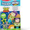 Melissa & Doug Sticker Wow! 24-Page Activity Pad and Sticker Stamper, 300 Stickers, Arts and Crafts Fidget Toy Collectible Character  Disney Buzz Lightyear - for Kids Ages 3+ - FSC Certified