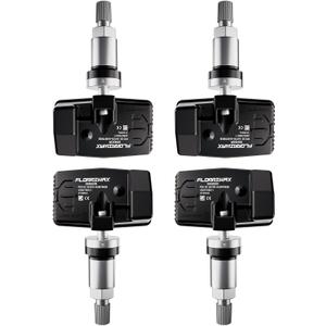 TPMS Sensor Compatible with Toyota Lexus Scion, 315Mhz Tire Pressure Monitoring Sensors for Camry Corolla Prius RAV4 OE Replaces# 42607-33011 42607-33021 PMV-107J 4-Pack