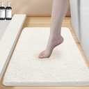 Non-Slip Chenille Bath Rug Pad - Ultra Absorbent Quick-Dry & Machine Washable for Bathroom/Shower(16"-24")