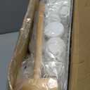 12 Panels Small Animal Playpen,Pet Playpen,C&C Cage for Guinea Pigs,Puppy Play Pen,Bunny Playpen Indoor Outdoor, Portable Metal Wire Yard Fence(White)