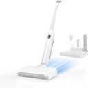Wet Dry Vacuum Cleaner Cordless Mop,Upgraded Electric Mop,Quiet Self-Propelled Up to 60 Mins, Dual Water Tank,Cordless Mop Vacuum Cleaner for Hardwood Floor Cleaning (White)