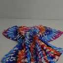Women Colorful Geometric Beach Cover Up Loose Kaftan Dress Casual Beach Maxi Dress
