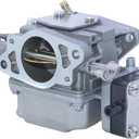 Boat Motor Carburetor Assy Fit for Mercury Marine 2-Stroke 9.9HP 15HP 18HP Outboard Engine Replaces 3303-803687A1 3303-803687T01