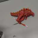 JAYKENIXO Lava Dragon Toy King of The Monsters Action Figure Head-to-Tail 12 Inch Statue Model Toy Best Gift