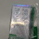 BTArtbox Press On Nails Short - Lamp-Curable Sparkly Blue Almond Press On Nails with Glue for Women, Semi-Transparent Soft Gel Glue On Nails in 16 Sizes - 32 Stick On Nails Kit, Blue Mirage