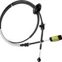 5C2Z-7E395-AA Automatic Transmission Gear Shift Cable Compatible with Ford E150 E250 2005-2014,for E350 E450 Super Duty 2005-2014,Gear Shifter Cable Replace 5C2Z7E395AA