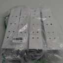 2025 Up-Grade 4 Pack Carbon Steel Dorm Bed Riser 2.39" Diameter Metal Bed Riser Tall Bed Riser for Dorm Wooden Bed Frame Table Adjust Height 3.2", 5.1", 8.1",11.2" (for Bed Leg 1.5-2.3")