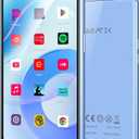 AGPTEK 5'' 128GB MP3 Player with Bluetooth and WiFi, T09 Touch Screen Android 13 Music Player with Spotify, Audible, YouTube, Up to 1TB (Blue)