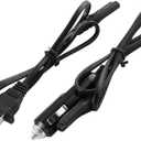 Power Cord for Electric Lunch Box, 12/24v for Car Use, 110v for Home Office Use, Lunch Box Food Heater Plug, Portable Electric Lunch Box Replaceable Power Cord