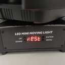 Moving Head DJ Stage Light 6-Arm RGBW with 4 Honeycomb Beams, 90 Swing 540 Rotate, White/Warm Strobe, Red/Green Starry Sky, Colorful Aperture Effects, Auto/DMX512 Control for Party Club Wedding (Black)