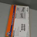 Lionel Ready-to-Play Straight Track Pack, 6-1/4, 12 pieces, Black