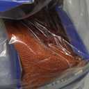 MIULEE Fall Cafe Curtains 24 Inch Length Half Window Farmhouse Short Linen Semi Sheer Curtain for Kitchen Bathroom Basement Small Window, Rod Pocket Tier Curtains 2 Panels, Burnt Orange