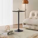 FDW Pub Table 40 Inch Height Cocktail Table Round Bistro Bar Table for Home and Kitchen Dining