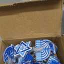 Tifeson Hanukkah Lights Decorations, 10Ft 20 LED Chanukah Menorah String Light with Timer Battery Operated for Hanukkah Jewish Indoor Party Home Decor