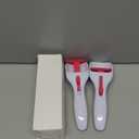 2PCS Cupcake Batter Scoop, One Click Sliding Button Cake Cream Spatulas for Elegant Baking, Pastry & Cake Decorating, ABS and TPE Material