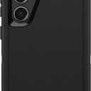 OtterBox Galaxy S23 Defender Series Case - Single Unit Ships in Polybag, Ideal for Business Customers - BLACK, rugged & durable, with port protection, includes holster clip kickstand