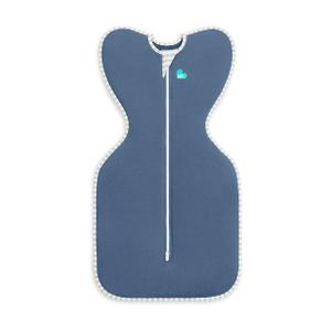 Love to Dream Swaddle UP, Baby Sleep Sack, Self-Soothing Swaddles for Newborns, Improves Sleep, Snug Fit Helps Calm Startle Reflex, New Born Essentials for Baby, 5-8.5 lbs, Denim