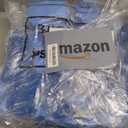 Tanlade 60 Pcs Individually Wrapped Sponges Kitchen Bulk Non Scratch Scouring Sponges for Dishes Household Cleaning Travel Apartments Hotel Car (Blue)