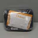 Orzbow Winter Baby Carrier Cover with Detachable Hood, Waterproof & Windproof, Universal for Baby Carriers and Baby Waist Stool, Baby Bunting Bag for Car Seats and Strollers with Storage Bag, Black (Black - Polyester Pongee)