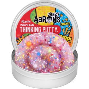 Crazy Aaron's Thinking Putty - Poke'N Dots Poppn - Multi-Color Sensory Putty for Kids and Grown ups in a 4" Tin - Creative and Endless Fun, Stress Relief Therapy Toys, Never Dries Out - Made in USA