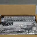 Tablet Floor Stand with 5LB Metal Base, Overhead Bed Phone Stand Angle Height Adjustable Holder, Universal Floor Stand Compatible with iPhone iPad Pro Air Mini, Samsung Tab, Kindle, E-Readers