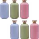 RUIAN 10.1oz Travel Shampoo Bottle, 6pcs Squeezable Plastic Bottles with Flip Cap, Easy to Use, Fillable Bottles for Creams, Lotions, Conditioner