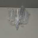 GuanQiao Plastic Champagne Flutes 40 Pack, 5.5 Oz Clear Disposable Plastic Glasses, Glasses Cups for Wedding Celebration Birthday Party and New Years Eve Party Supplies