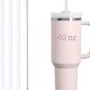 7 x 3 Pack 12" Replacement Straws, Compatible with Stanley Cup 40 ozReusable Straw with Straw Brush for Stanley Cup Accessories, for Stanley StrawsFood Grade & BPA Free(Translucent White)