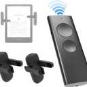 Remote Page Turner 2 Pack for Kindle, Support Forward & Backward, Compatible with Paperwhite Oasis Kobo eReaders
