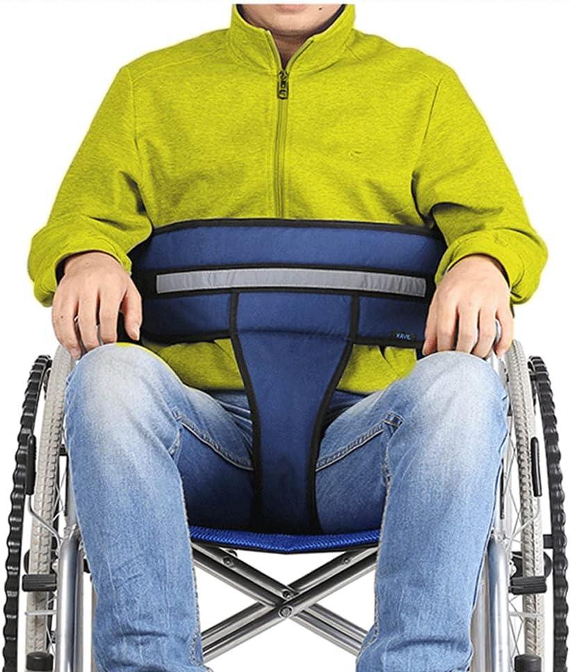 Wheelchair Seat Belt Restraints Harness for Dementia Patients Wheelchair Seatbelt Accessories Fall Prevention for Elderly Adults Chair Safety Straps Adjustable Support Vest to Prevent Sliding
