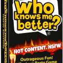 QUOKKA Who Knows Me Better? - Hot & Wild Edition | Bold & Spicy Party Card Game for Adults Only | 500+ Daring Questions to Expose Your Friends Deepest Desires