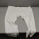 Women's and Plus Size Knee-Length and Ankle Length Leggings (White, XXL)