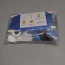 ANSOMO Blue and Black Happy Birthday Party Decorations for Boys Men Banner Balloons Navy Royal Light Blue Pom Poms Foil Curtain Dcor Supplies 13th 16th 18th 20th 30th 40th 50th 60th 70th 80th