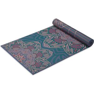 Gaiam Yoga Mat - Premium 6mm Print Reversible Extra Thick Non Slip Exercise & Fitness Mat for All Types of Yoga, Pilates & Floor Workouts (68" x 24" x 6mm Thick) (Jade Salutation)