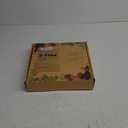 Bamboo 2 Tier Fruit Basket for Kitchen Counter, Large Capacity Fruit Storage Countertop, Fruit Holder, Wood Pantry Organizers and Storage, Kitchen Countertop Organizer With Two Banana Hangers (Black)