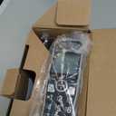 AT&T BL102 DECT 6.0 Cordless Phone for Home with Answering Machine, Call Blocking, Caller ID Announcer, Audio Assist, Intercom, and Unsurpassed Range, Silver/Black