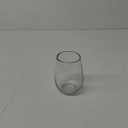 Creative Co-Op 14 Ounce Recycled Glass Stemless Wine Glasses