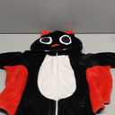 Toddler Baby Halloween Costume Cute Hooded Jumpsuit Zipper Snowsuit Romper Fuzzy Fall Winter Animal Cosplay Outfit, Size: 12-18 Months