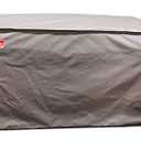 XL Storage Box cover with Straps and Handles, Waterproof Heavy Duty Outdoor Furniture Cover for Keter, Suncast, Lifetime Storage Box (Deck Box Cover, 63"(L)26"(D)28.3"(H)) Black